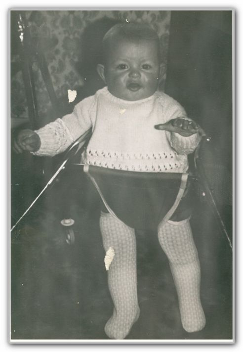 Cleary as a Baby